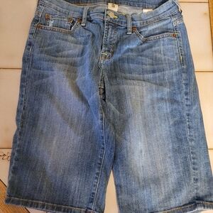 Lucky Brand blue jean long shorts sz.6